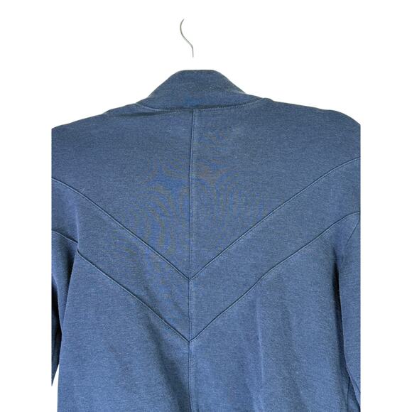 Youth Free Assembly Blue Long Sleeve Quarter Zip Track Jacket Sweater L 10/12 - Picture 6 of 10
